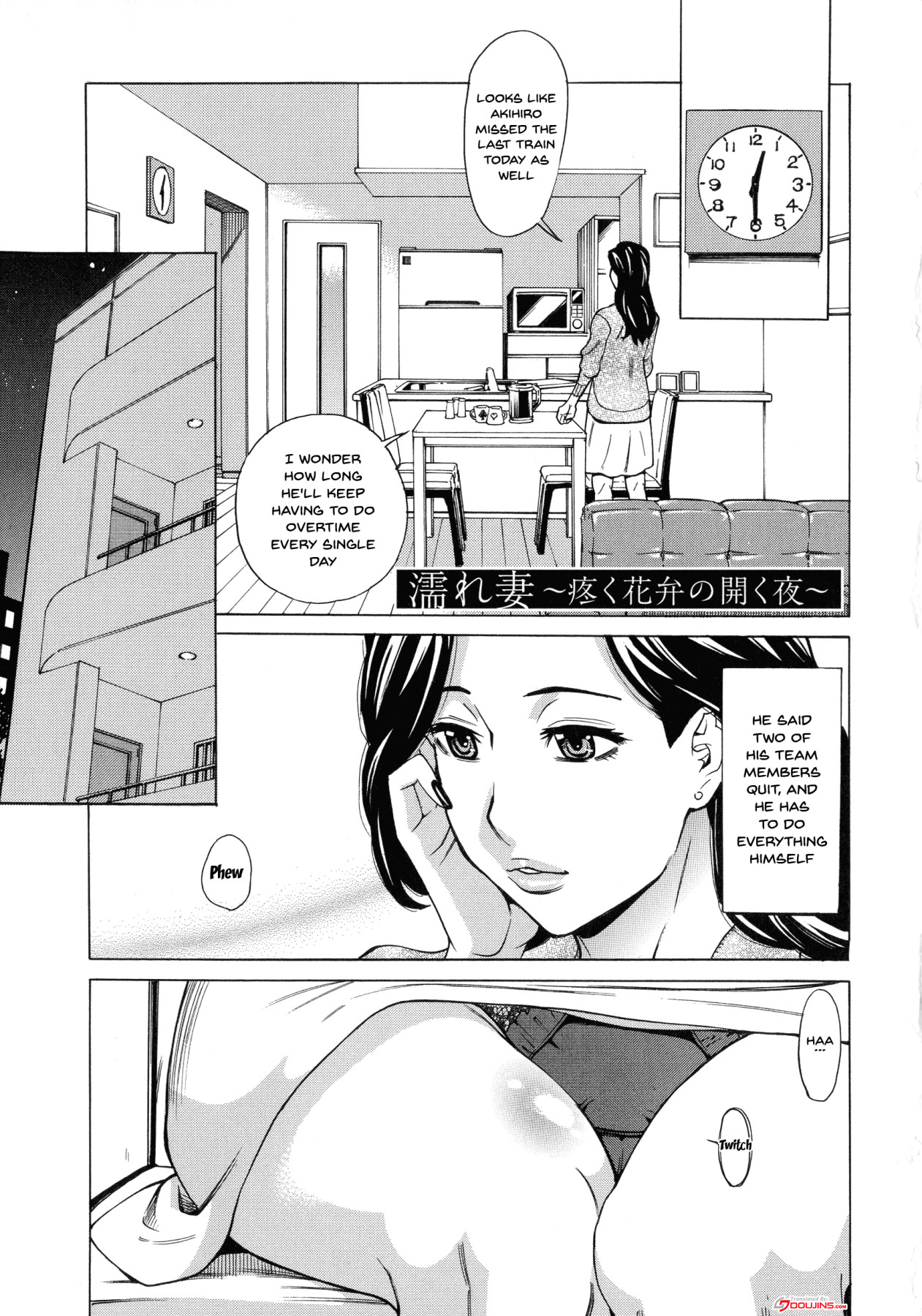 Hentai Manga Comic-A Housewife's Love Fireworks ~To Think My First Affair Would Be a 3-Way~-Chapter 10-1